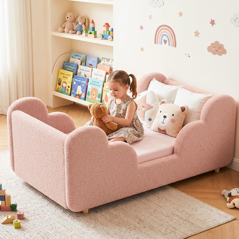 Kids Upholstered Toddler Bed