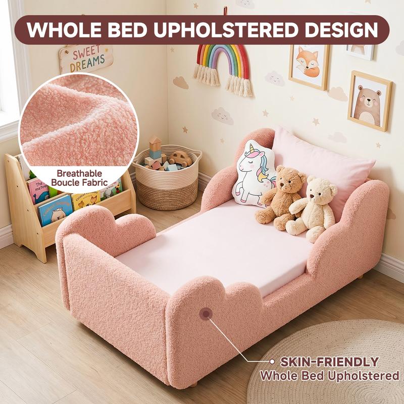 Kids Upholstered Toddler Bed