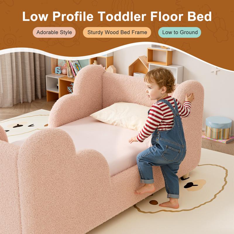 Kids Upholstered Toddler Bed