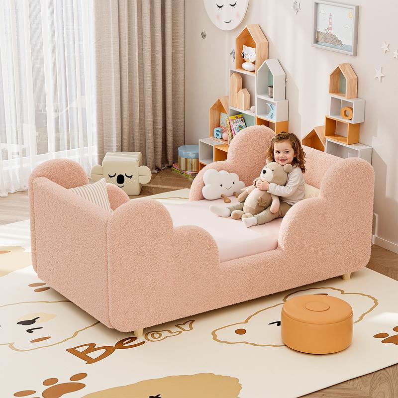 Kids Upholstered Toddler Bed