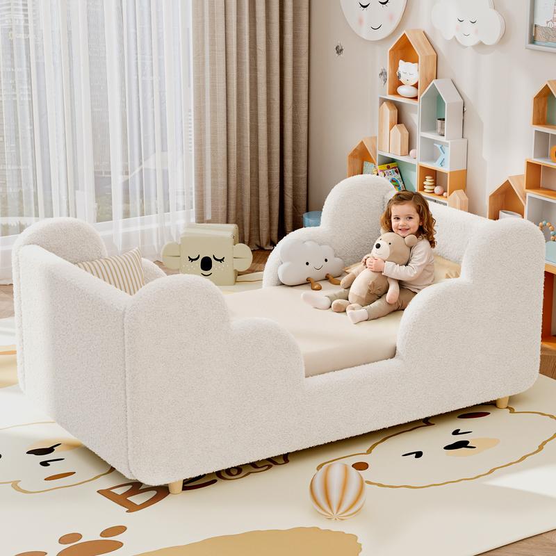 Kids Upholstered Toddler Bed