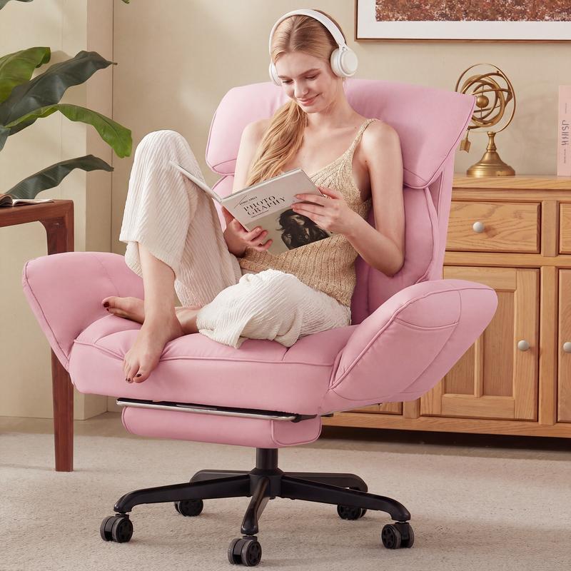 Cross egged Office Chair with Pivoting Armrests